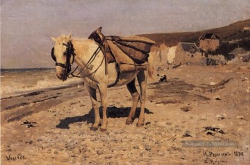  Repin Tableaux - cheval viole 1874 Ilya Repin